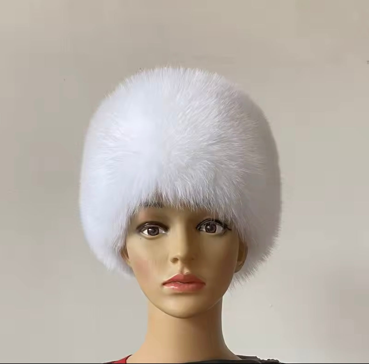 'White' Fox Fur Headband